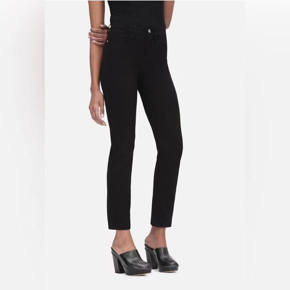 FRAME Denim Le High Straight in Film Noir size 27 - Picture 2 of 15